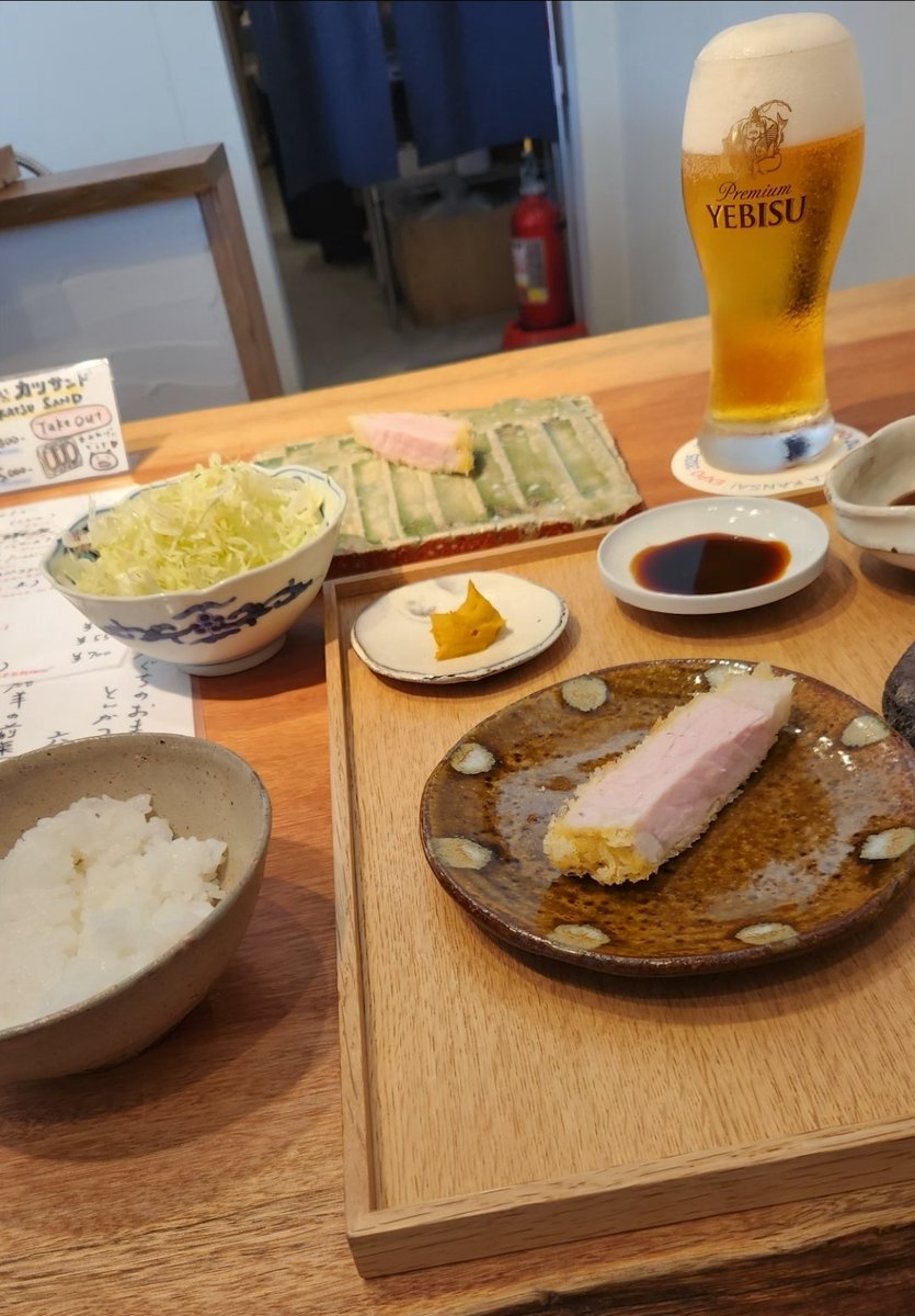 hbs_sk's tweet photo. アフター万博にはあまり縁がなかったけど、これはぜひハルカスに行かねば！

万博でとんかつの概念を変えていただきました✨

#とんかつ乃ぐち https://t.co/wdbbsesmk6