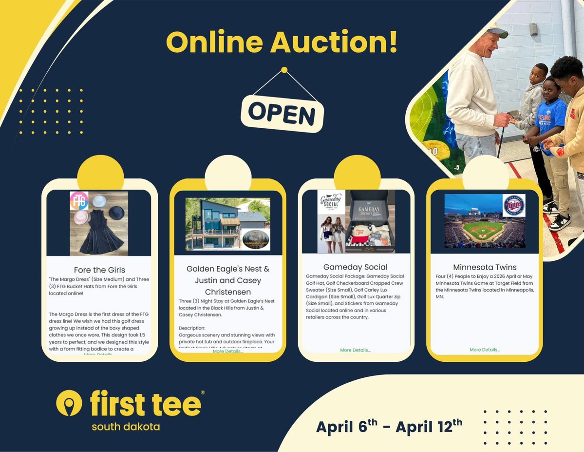First Tee South Dakota tweet media