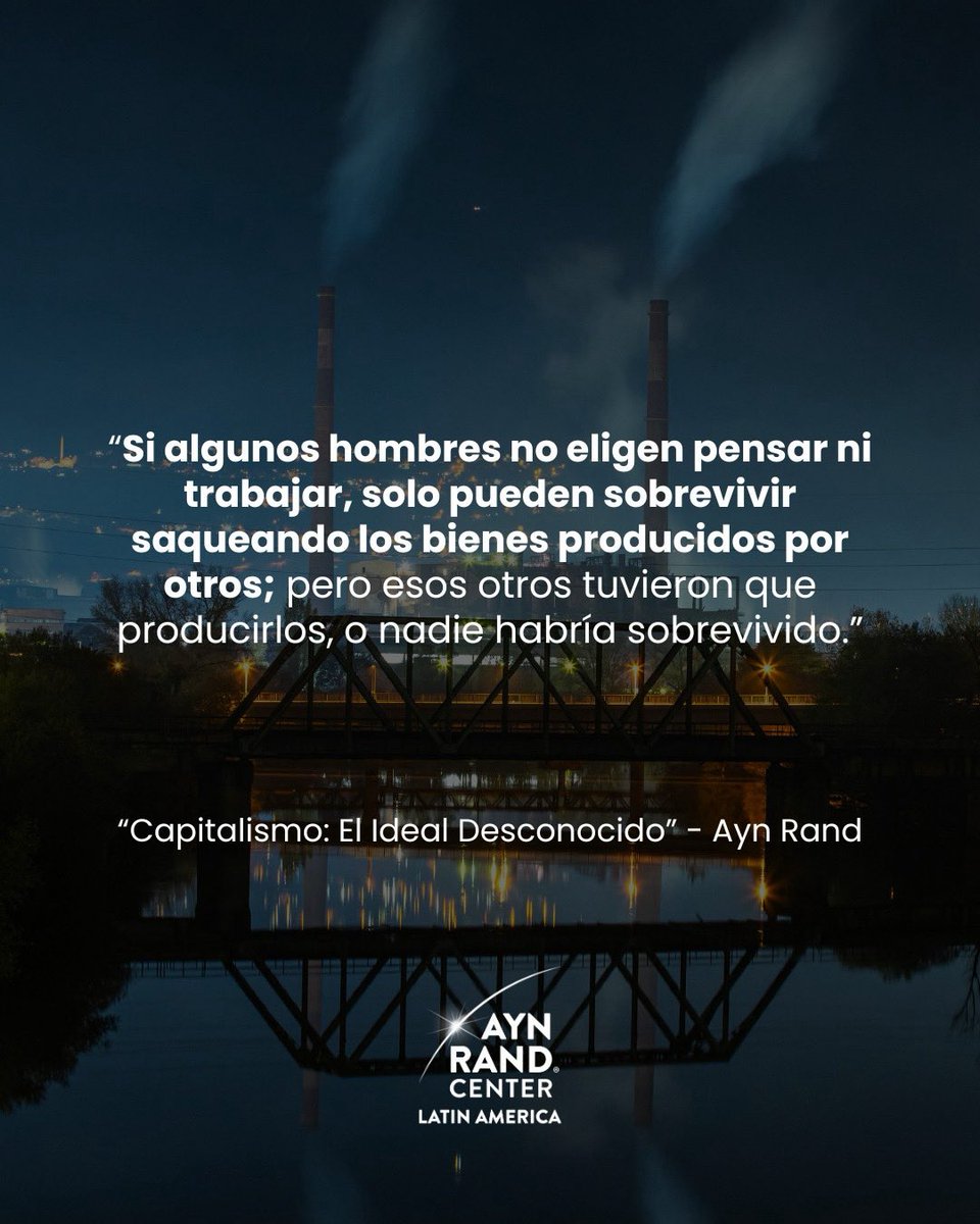 Ayn Rand Center Latin America tweet media