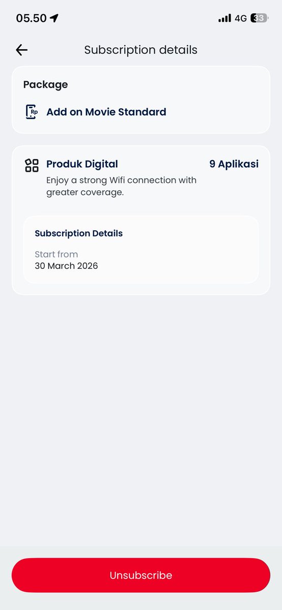martono31's tweet photo. @IndiHome Pas saya cek d aplikasi my telkomsel
Ternyata beneran ada. Ngejogrog disitu walau dibilang tidak terdeteksi. Mw unsubscribe tp OTP d kirim k nomer yg sdh tidak aktif. Piye iki @IndiHome https://t.co/PfQSHBgY1L