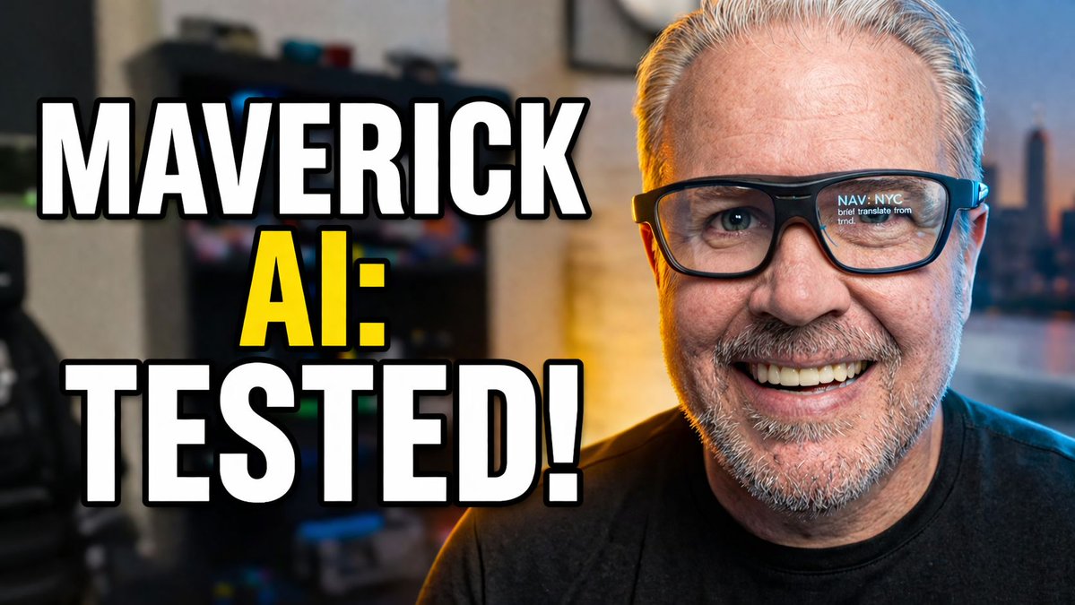 vrgamerdude's tweet image. Last week I got a chance to fly to New York City to check out the upcoming Maverick AI, Sport, and AI Pro glasses from @goEverySight, and it was an eye-opening experience! 🤓😎🤔

See my thoughts on the upcoming glasses here: 
youtu.be/bV6tEIhFkzc 

#AR #futuretech #navigation