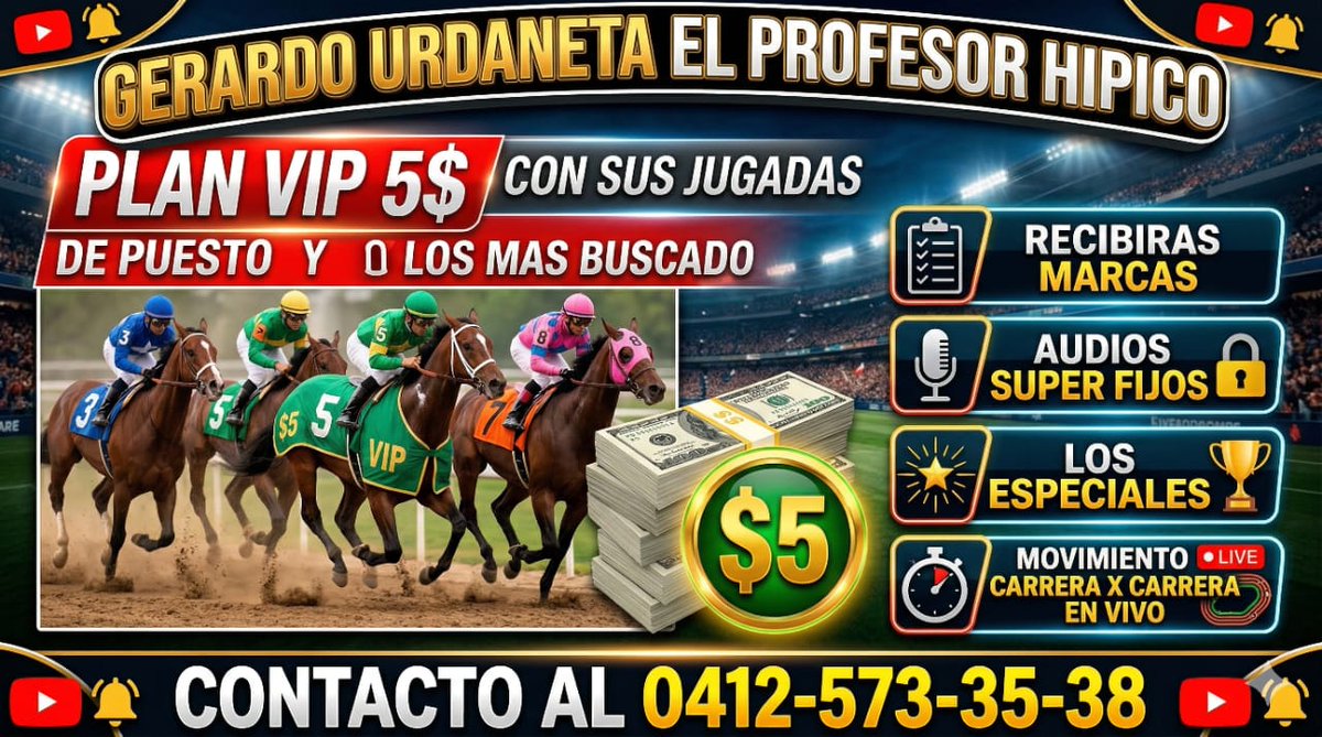 ESCUELITAHIPICA's tweet photo. REGALITO LA LA RINCONADA DOMINGO 12/04/2026 ATRAVES DE YOUTUBE SIGUEME DALE A SUSCRIBIR AMI CANAL PARA QUE TE LLEGUE LA NOTIFICACION CUANDO SE SUBA EL PROGRAMA

DALE CLICK AL ENLACE 
🔽🔽🔽🔽🔽🔽🔽🔽🔽🔽
https://t.co/cp9IpVE3DN https://t.co/SEMj6EnrOb