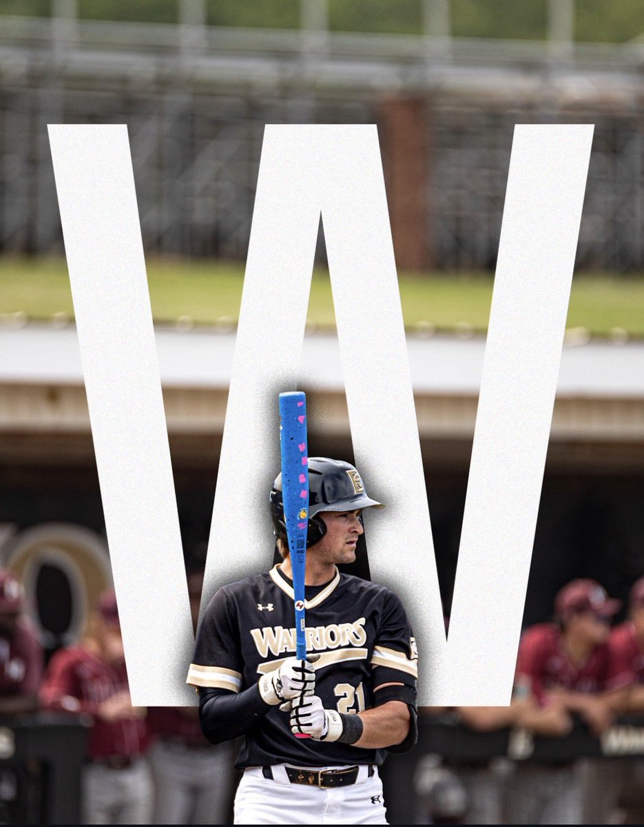 The Warriors win Game 1 stinging 1️⃣3️⃣hits behind a Grand Slam from Mason Hickman &amp; Luke Williams goes 4.2 innings and finishes the game! 

We are Back in Action in 20 mins for Game 2!