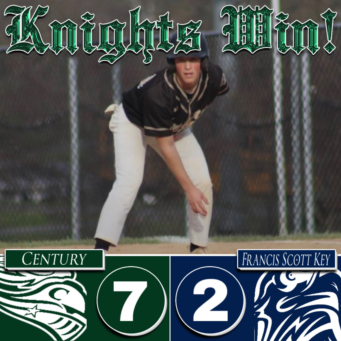 CHSKnightsBSB's tweet photo. 3 in a row ⚔️ https://t.co/PMa3i6MyXh