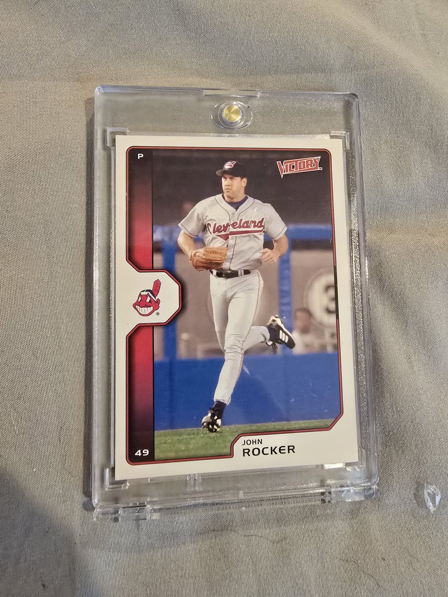 Maybe not be a too tier card or whatever ya call it but <a href="/itsJohnRocker/">JohnRocker</a> was a dawg. So when ya find it amongst your collection ya take out the binder put it in a nice case! GG bro 🤙🤙⚾️