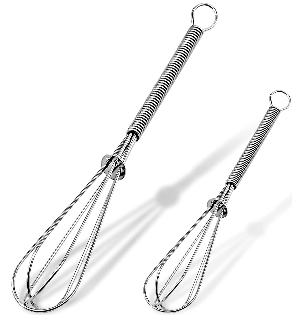 Sliceoflifekit's tweet image. The right tool makes all the difference in the kitchen. With **Stainless Steel Wire Whisks**, you can effortlessly blend, whisk, and whip ingredients into smooth, perfectly mixed results every time. 

#KitchenTools #BakingEssentials
sliceoflifekitchen.com/.../stainless-…