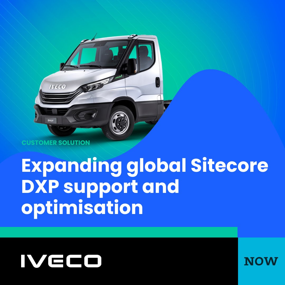 NOWtweets's tweet photo. Expanding global Sitecore DXP support and optimisation with IVECO

Learn more https://t.co/mtyO75HjSE

@Sitecore @iveco_australia https://t.co/946N8wvx71