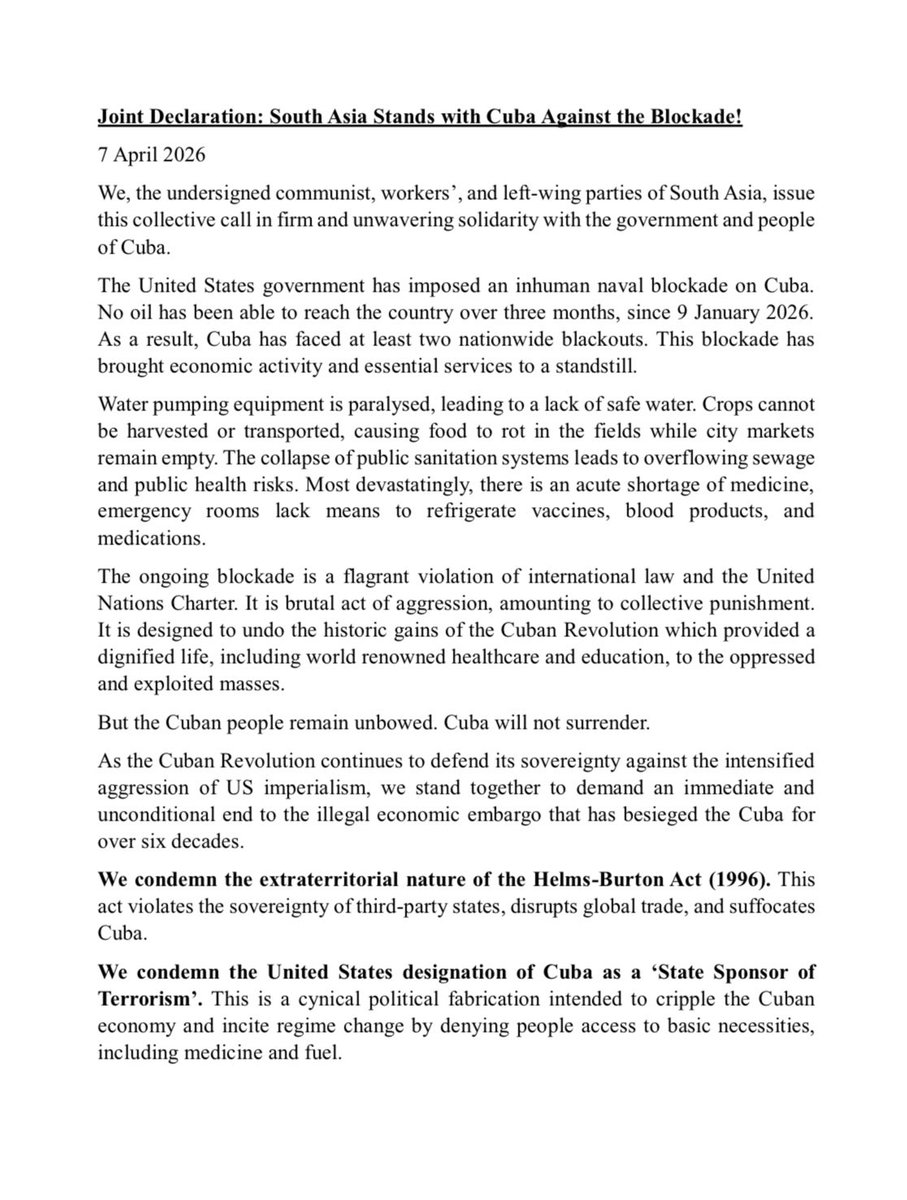 Siempre con Cuba tweet media