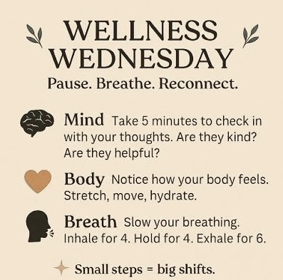 KindnessChamps's tweet image. "You are pure magic, amazing human." Unknown

Hey wonderful people🥰

On this Wellness Wednesday take some time to check in with your amazing self and care for you (which we so hope you do every single day).🌟

Thanks Unknown X 2😊
#wellness #selfcare #youmatter #loveyou❤️