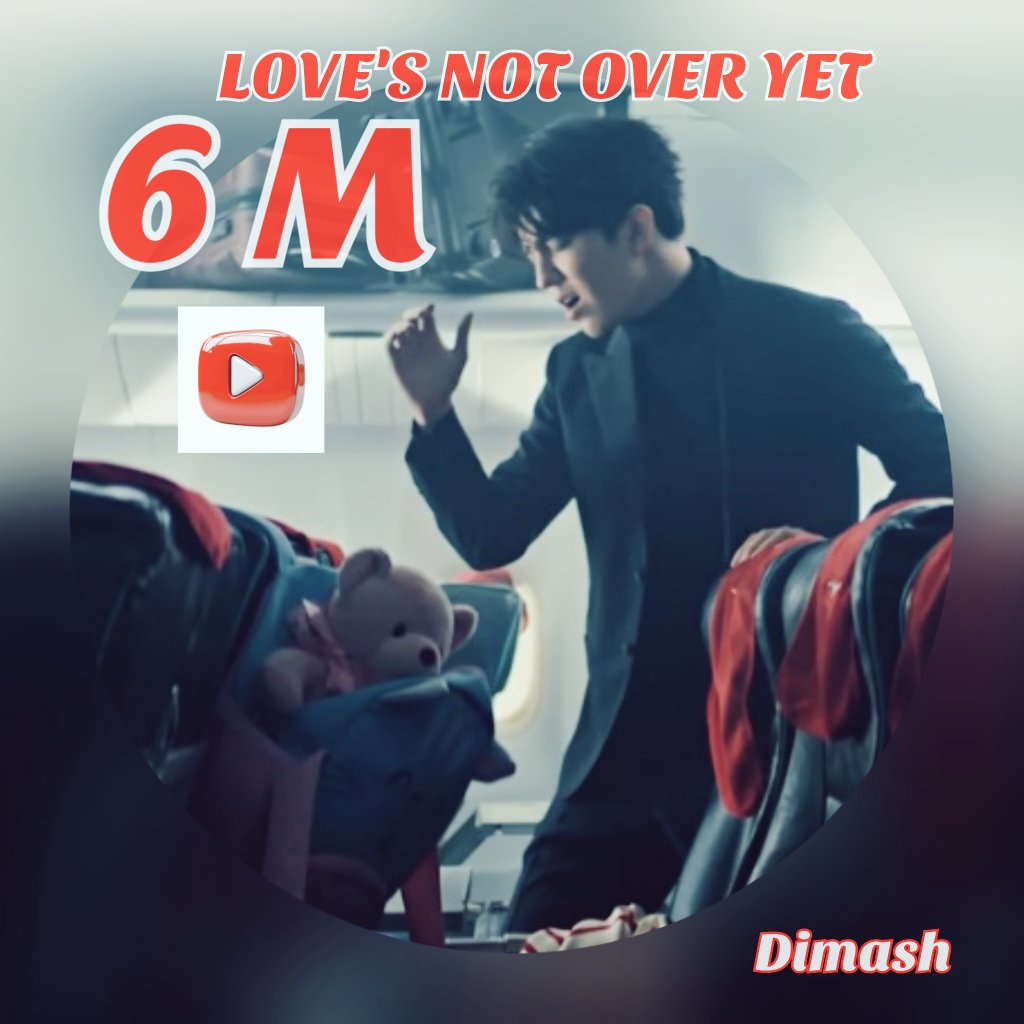 Florecitamusic1's tweet photo. @TREJOCHE @dimash_official #Dimash con
🎋LOVE'S NOT OVER YET
Video Musical alcanzó
🎋6M de VISTAS por el Canal de YouTube
FELICITACIONES
💐🎋💐🎋💐🎋💐
#DimashEsPaz
@dimash_official
DIMASH LA MEJOR VOZ DEL MUNDO #Gashyqtyq
#VoiceBeyondHorizon https://t.co/Yd6HfUxQUP
