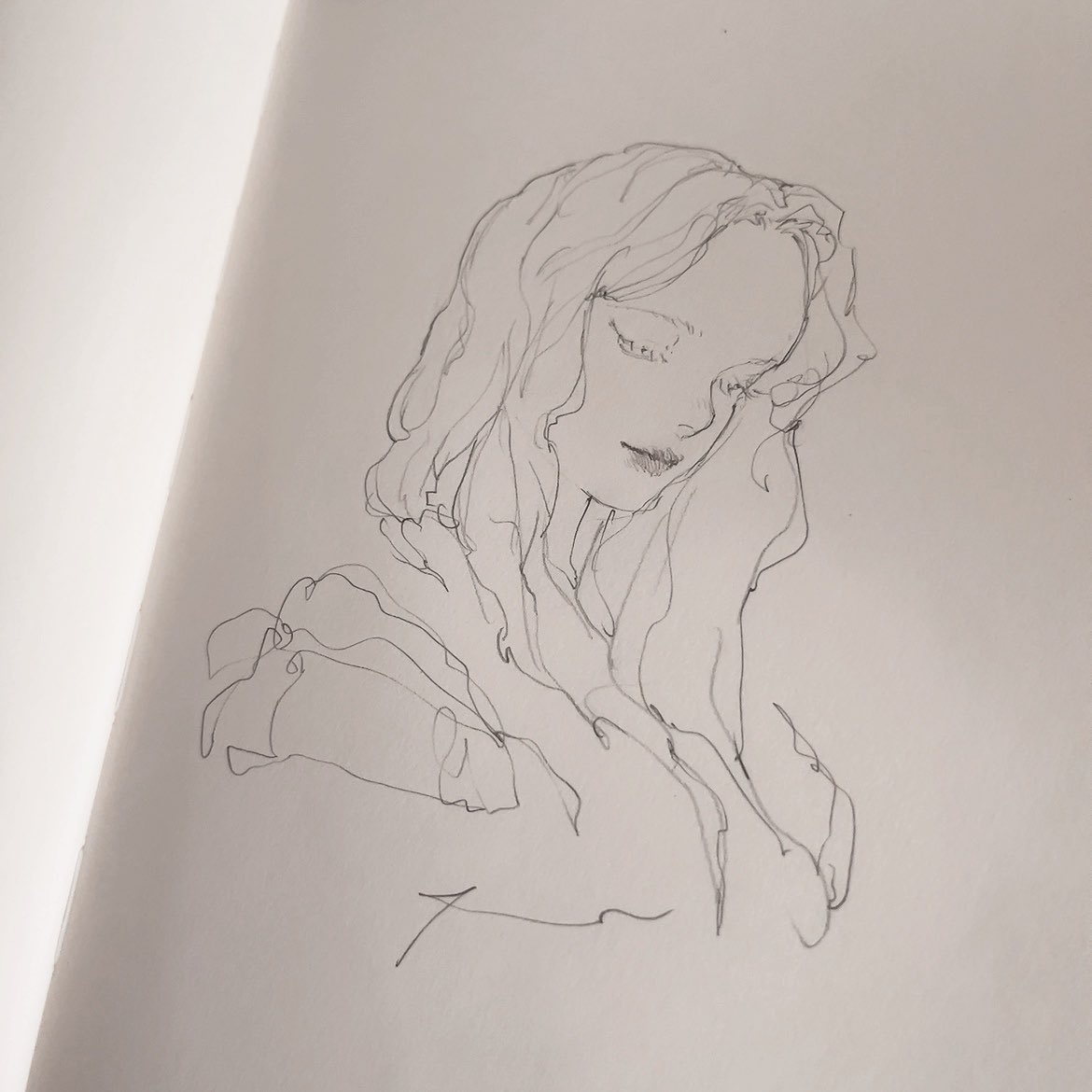 「」|涼のイラスト