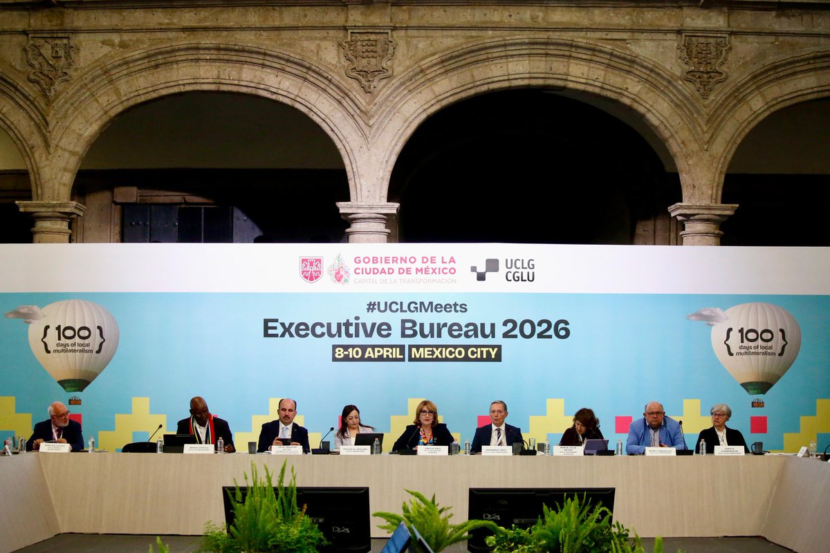 uclg_org's tweet photo. #UCLGMeets

🟡"Una Coalición Social Local para la humanidad: La nueva frontera del movimiento municipal y territorial"

Día 1️⃣: Comité de Gestión Financiera 

✅ Reunión Cerrada https://t.co/a9Jp8OtSOn