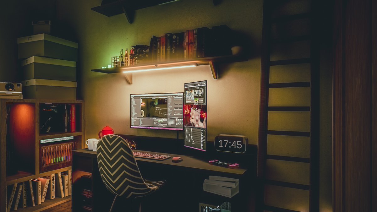 Neomance's tweet photo. Rainy Night Apartment For Rest And Sleep
雨の夜の安らぎと眠りのためのアパート

World : 霧雨⁄Drizzle
Author : -Theia-

World URL :
https://t.co/mZF5J3rSbb

#VRChat_world紹介 #Neo写真 https://t.co/bjlpqDLNog
