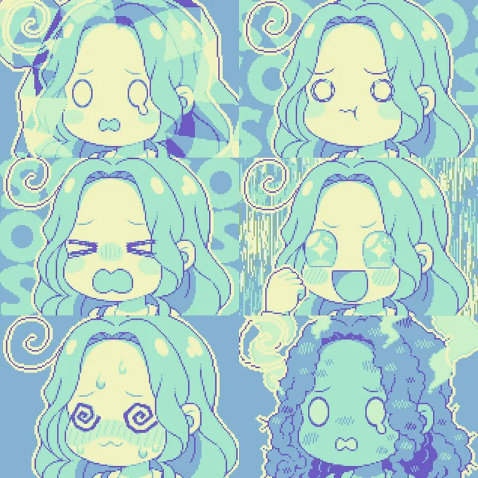 TVアニメ『ただいま、おじゃまされます!』のEDアニメーションのキャラドット絵担当しました!#ただおじゃ #tadaoja