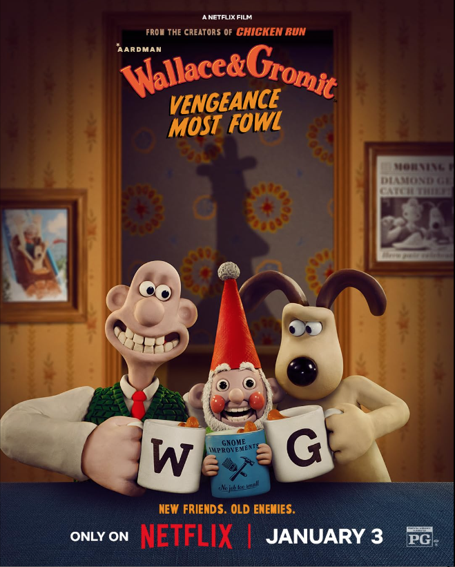 Honky275's tweet image. #ReeceShearsmith carries over to Movie 5,297 "Wallace &amp;amp; Gromit: Vengeance Most Foul". 8 out of 10. An old nemesis returns &amp;amp; hacks #Wallace's newest invention, a robot gardening gnome. #BenWhitehead #PeterKay #LaurenPatel #FeathersMcGraw #Gromit  #animation
honkysmovieyear.blogspot.com/2026/04/wallac…