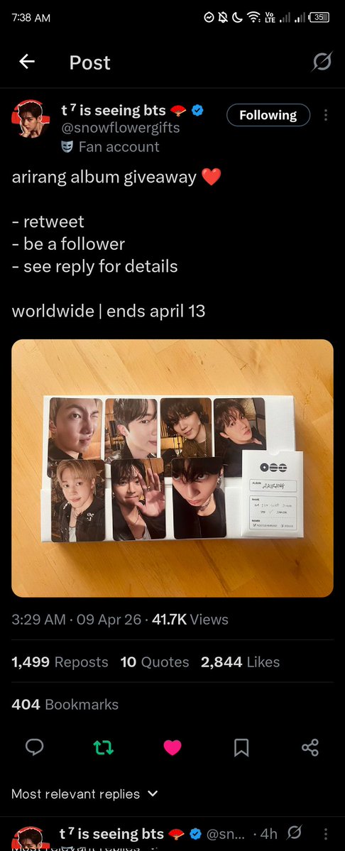 Xixi - Stream!! ARIRANG tweet media