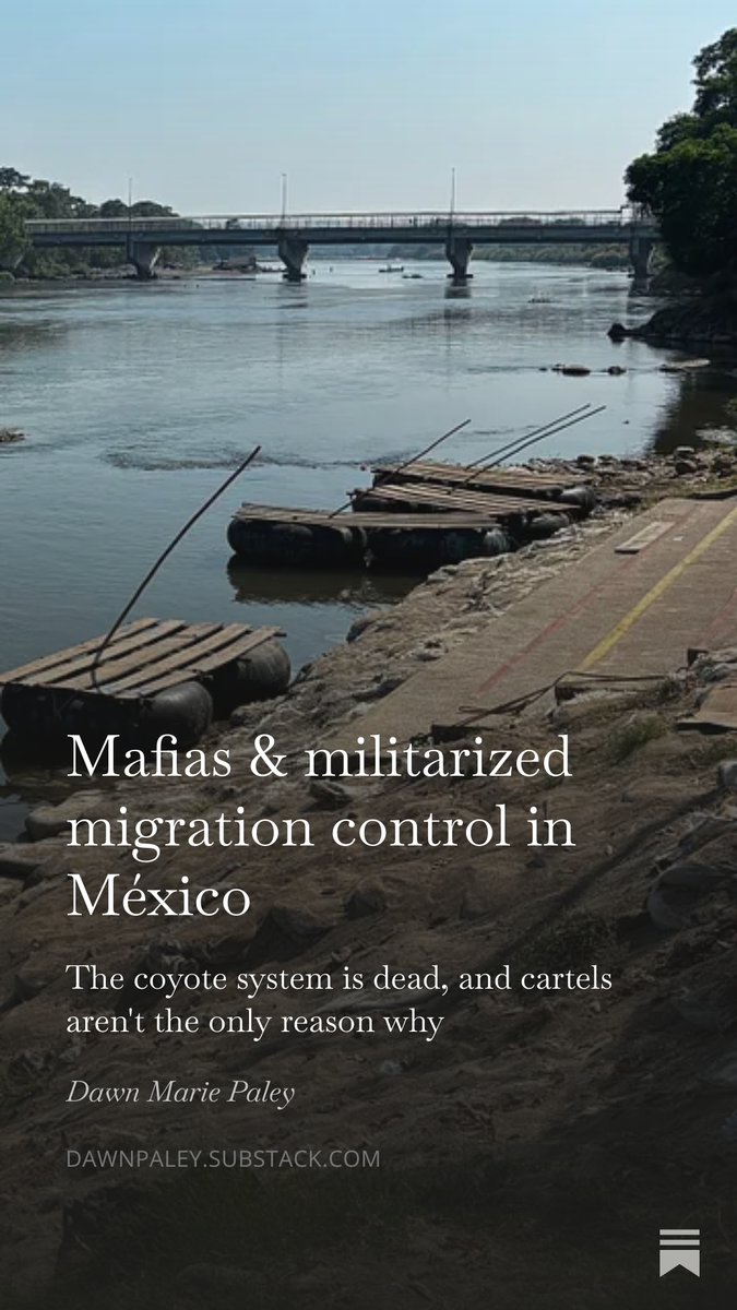 dawn_'s tweet photo. Some thoughts on how I think we might better understand why mafias are increasingly controlling migration routes in México... https://t.co/q8LHH3Anq4 https://t.co/aadGVRMcM3