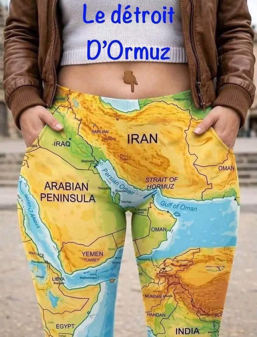 Ouvrez moi ce détroit pis ça presse!! 😅