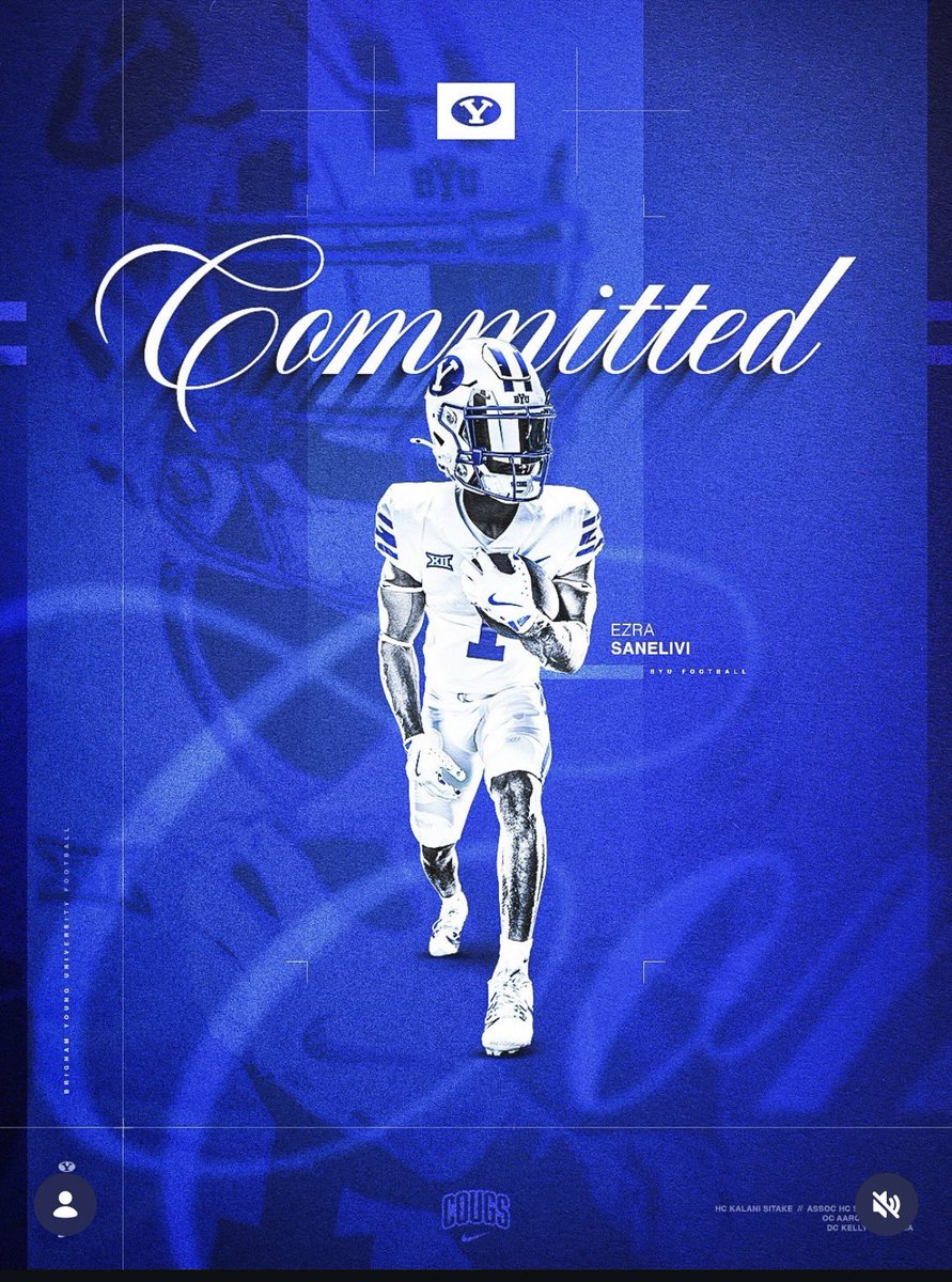 LockedOnCougars's tweet image. Liberty HS (NV) RB Ezra Sanelivi has committed to BYU. Three-star prospect was high on BYU’s priority list for the 2027 recruiting class &amp;amp; Harvey Unga got his man

#BYUfootball #BYU #Big12 #EzraSanelivi #GoCougs