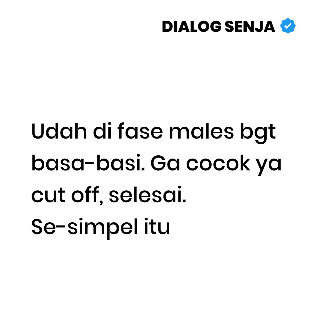 Dialog Senja tweet media
