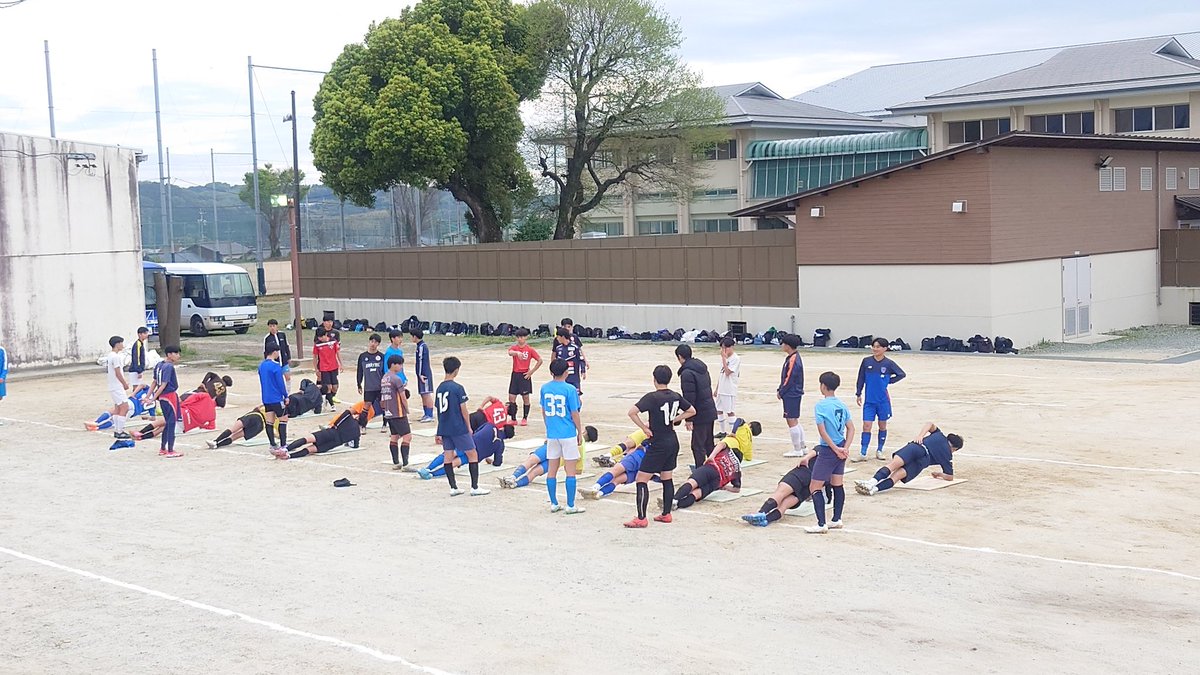 4/9の朝練7時10分⚽️ 昨日の入学式から一夜明け🌅 各中学・クラブの