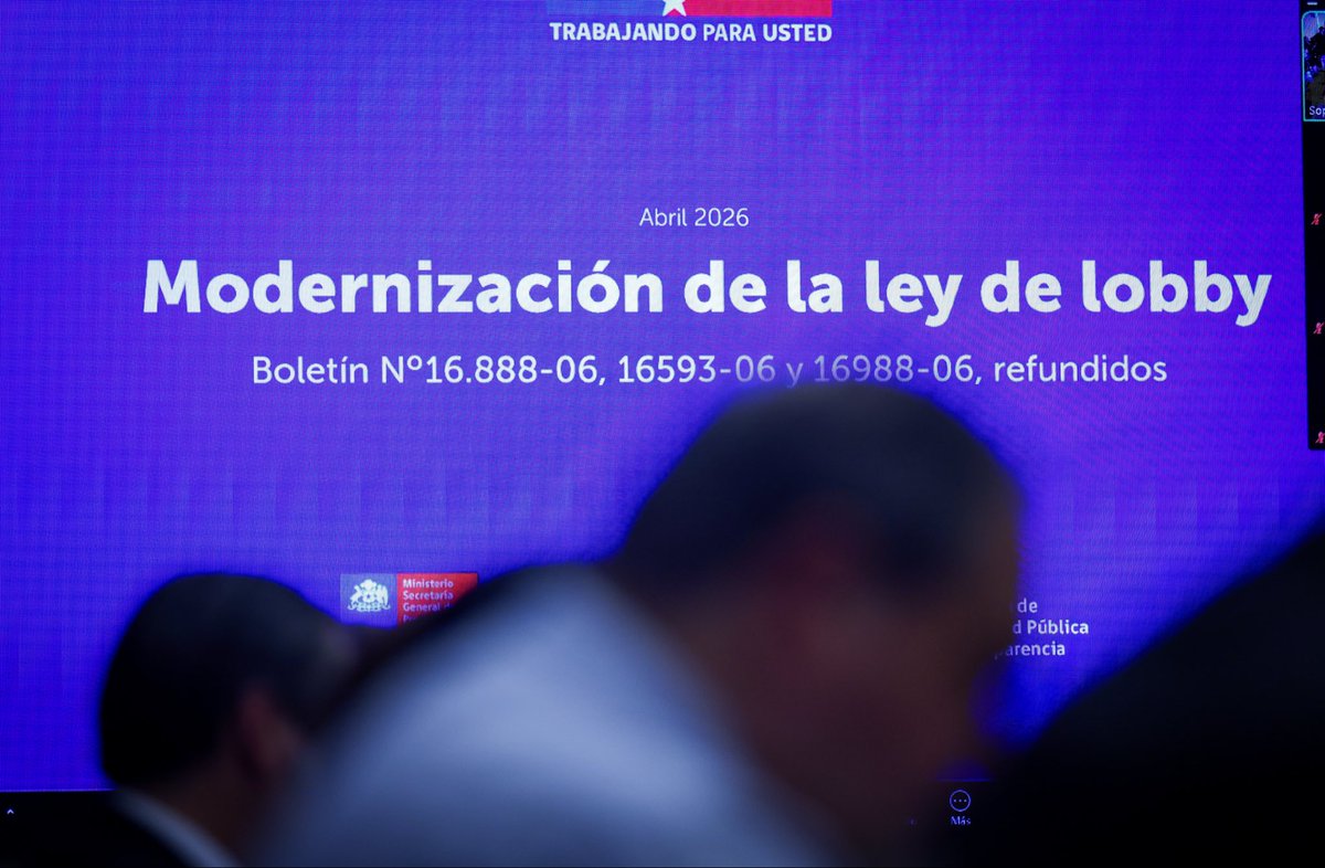 Ministerio Secretaría General de la Presidencia tweet media