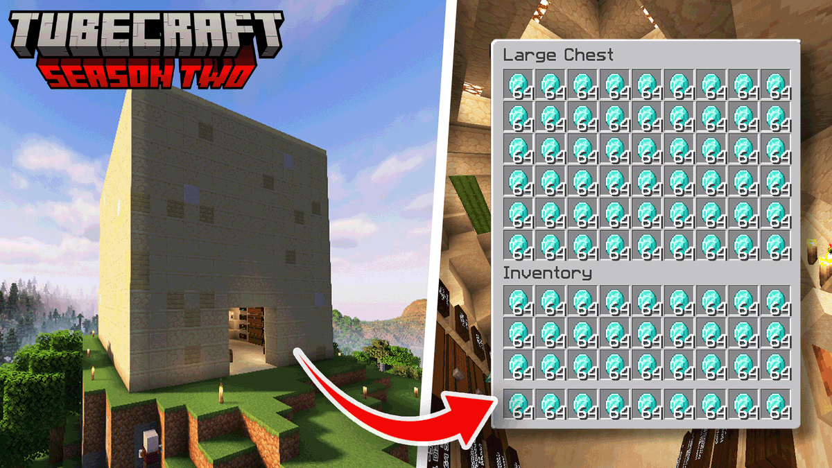 Tubecraftsmp's tweet photo. 🚨New TubeCraft Episode🚨

See how @JackScants became the richest player on the SMP using… sand?! 👀

TubeCraft S2: Episode 37 is out now!
▶️ Watch here:https://t.co/dd7SLWBczG https://t.co/FFOOx9ZdqW