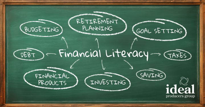 IdealProducers's tweet photo. We’re proud to support advisors committed to improving their clients' #financialliteracy &amp; empowering informed, confident financial decisions in #retirementplanning. 

How are you inspiring clients to improve, protect &amp; take control of their future this #FinancialLiteracyMonth? https://t.co/LXhhze0cH7
