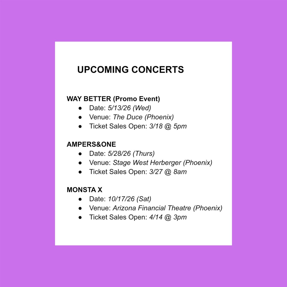 KPOP in AZ ♡ tweet media