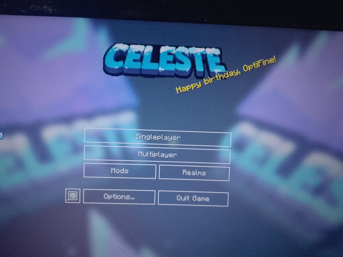 virusvirtualx's tweet image. Yo WTF #optifine #HappyBirthday