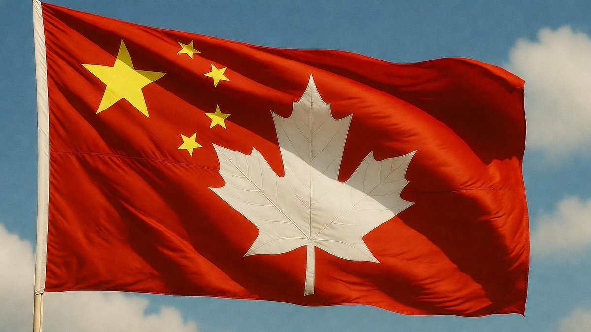 Hey look, the new flag of the Peoples Republic of Canada.