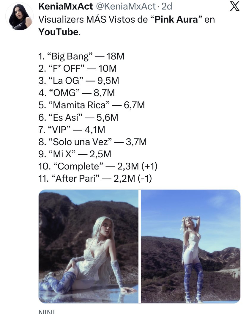 K OS - INF tweet media