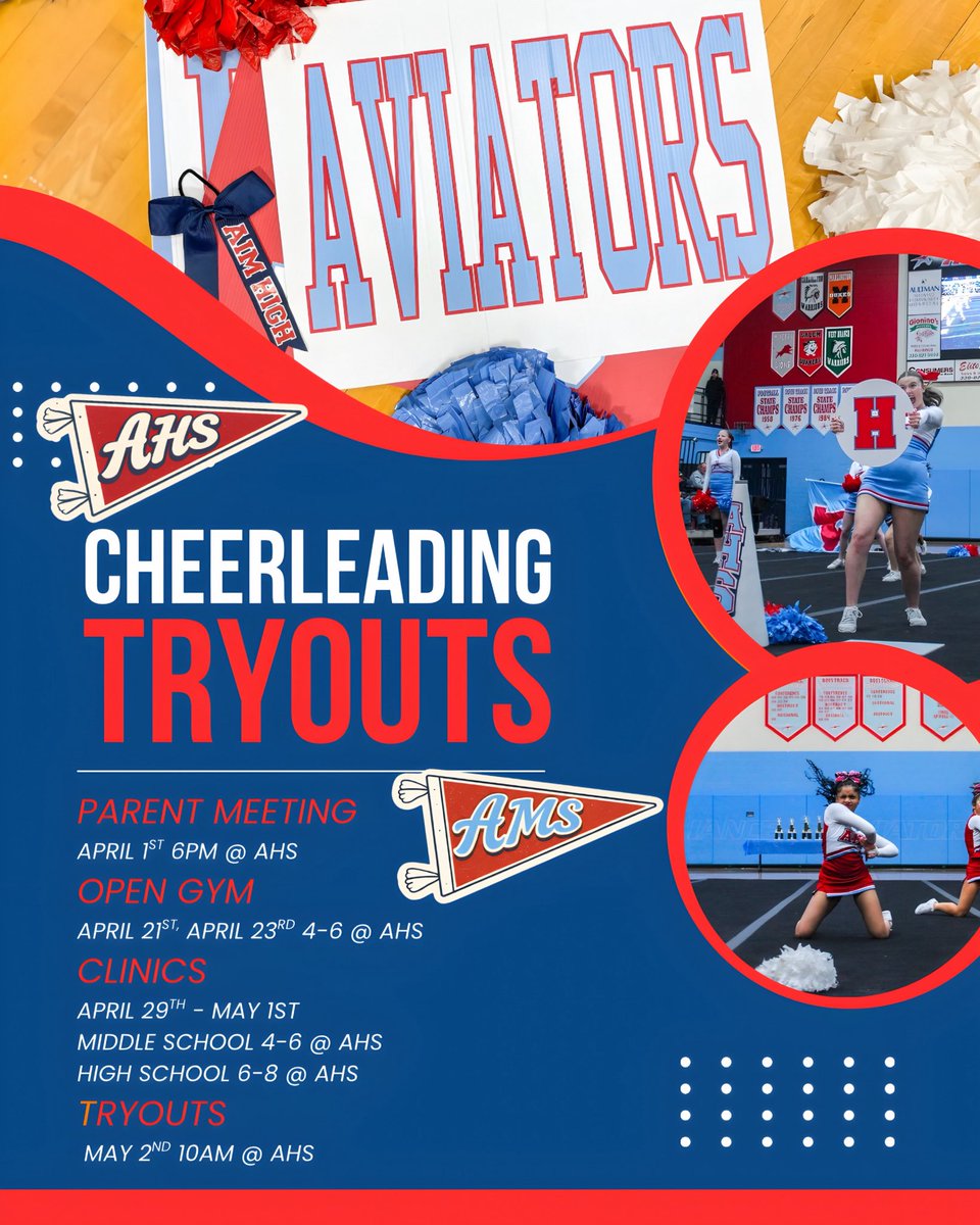 Aviator_Cheer's tweet photo. In a few short weeks📣♥️💙 https://t.co/qixKXAT08P