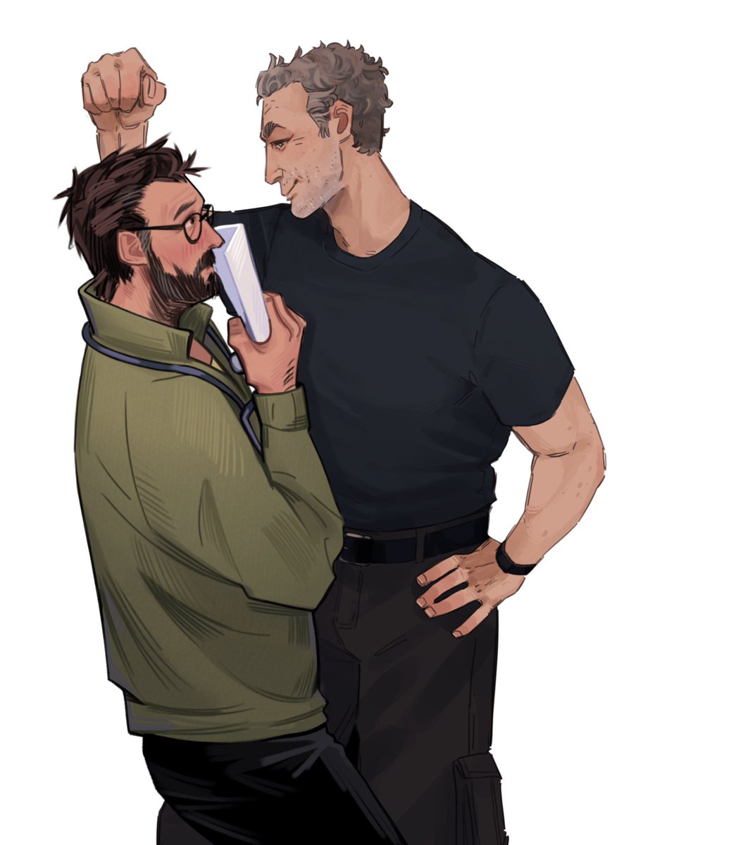 rinurin_png's tweet image. ! ARTIST COLLAB with @shroomeuphemism !

“What if we drew a ship art but didn’t tell each other which character we picked and then reveal them when it’s done”

1, 2, 3 AND ITSSSS……RABBOT!🥳
Your two grandmas actually connected mentally for this
#thepitt #rabbot