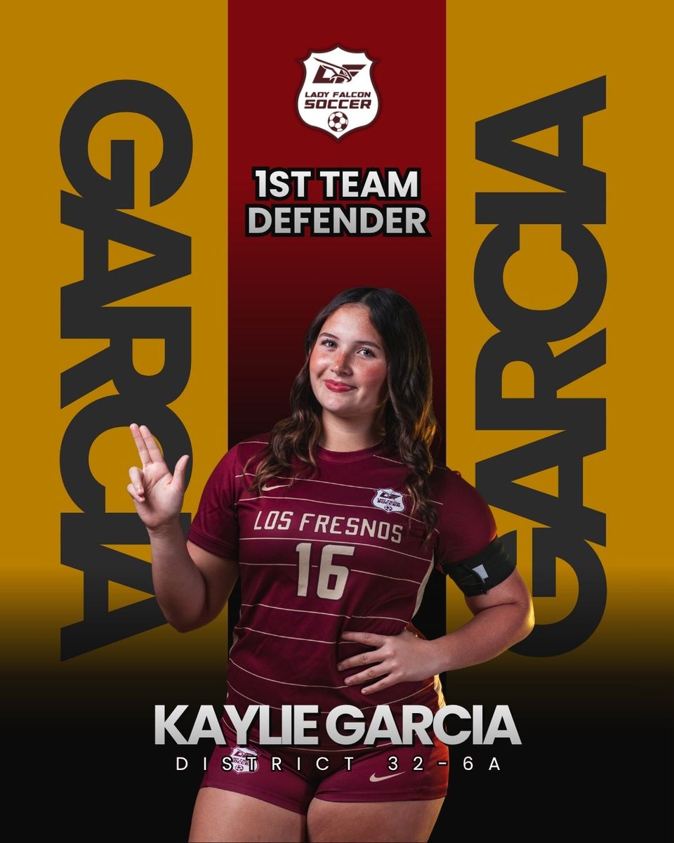 LFHSGirlsSoccer's tweet photo. Congratulations goes out to our Lady Falcons who received a district award for the 2025-2026 season! 

1st team GK and Defenders: https://t.co/IxDP8ktbyD