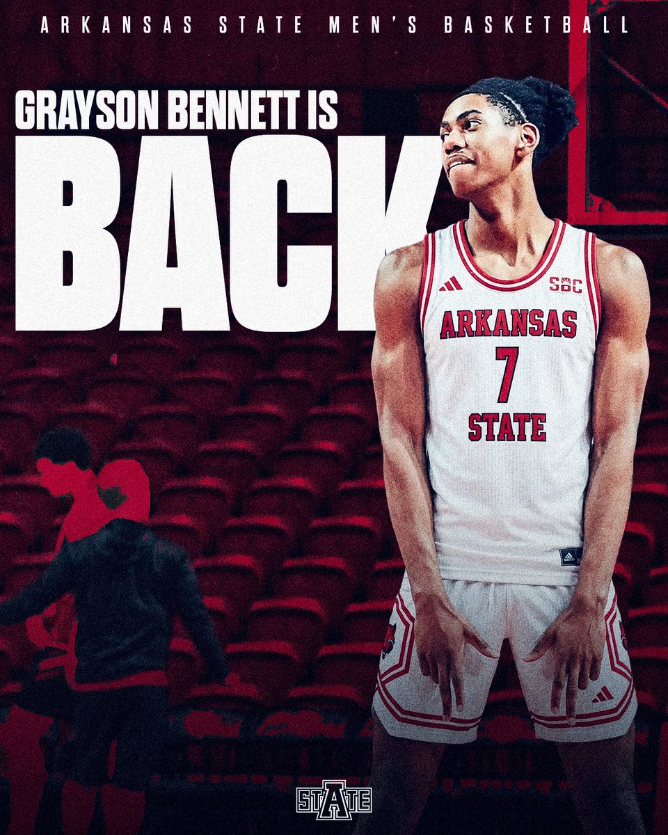 Arkansas State Men’s Basketball tweet media