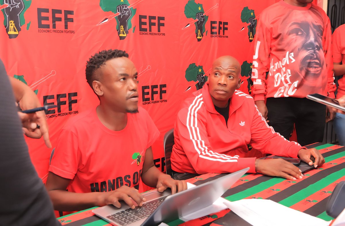 EFFWestrand1's tweet photo. ♦️In Pictures♦️

EFF Merafong SRETF held a Voting District Convener  and Coordinators verification led by SRETF Convener Cmsr Itani Mukwevho. 

We are verifying warm bodies for all 76 Voting Districts.

#RegisterToVoteEFF  In The 2026 Local Government Elections.@EFFGautengProv https://t.co/q8zPOotRaT