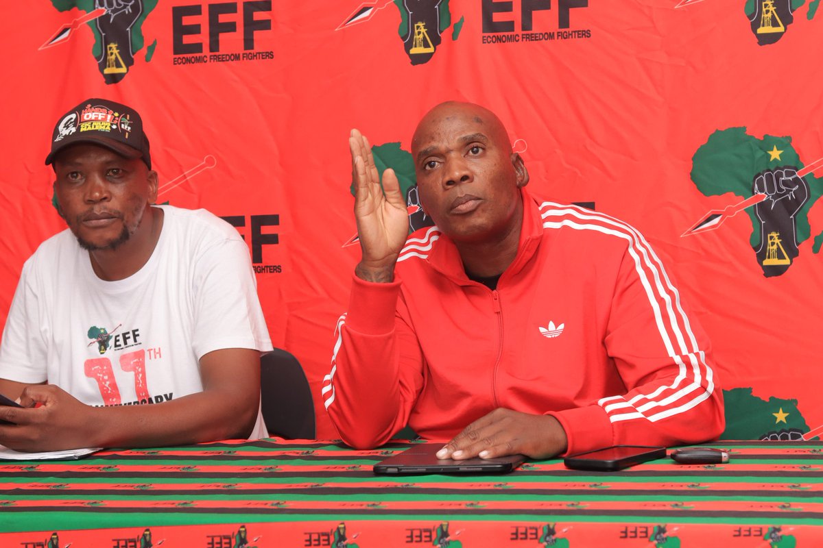 EFFWestrand1's tweet photo. ♦️In Pictures♦️

EFF Merafong SRETF held a Voting District Convener  and Coordinators verification led by SRETF Convener Cmsr Itani Mukwevho. 

We are verifying warm bodies for all 76 Voting Districts.

#RegisterToVoteEFF  In The 2026 Local Government Elections.@EFFGautengProv https://t.co/q8zPOotRaT