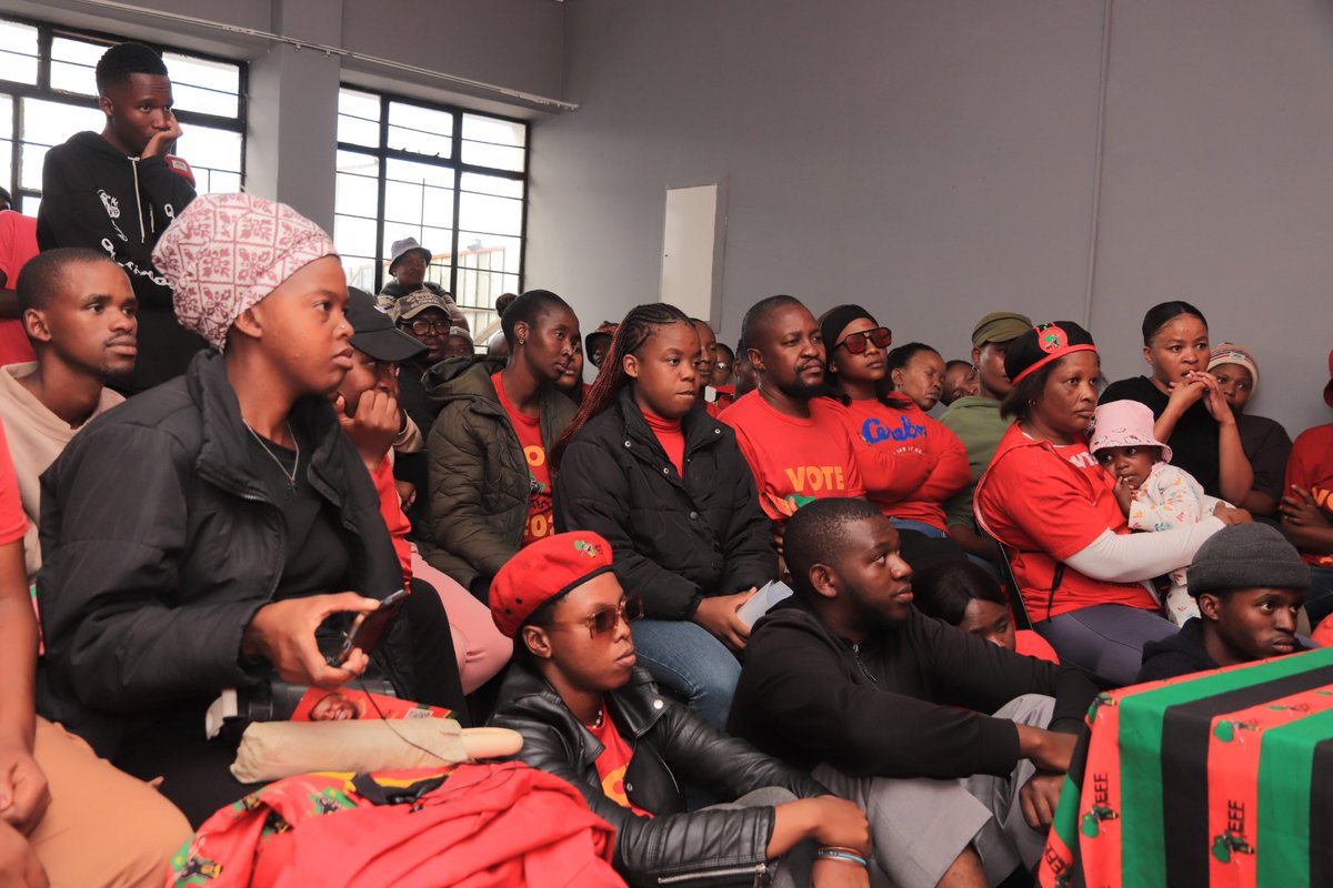 EFFWestrand1's tweet photo. ♦️In Pictures♦️

EFF Merafong SRETF held a Voting District Convener  and Coordinators verification led by SRETF Convener Cmsr Itani Mukwevho. 

We are verifying warm bodies for all 76 Voting Districts.

#RegisterToVoteEFF  In The 2026 Local Government Elections.@EFFGautengProv https://t.co/q8zPOotRaT