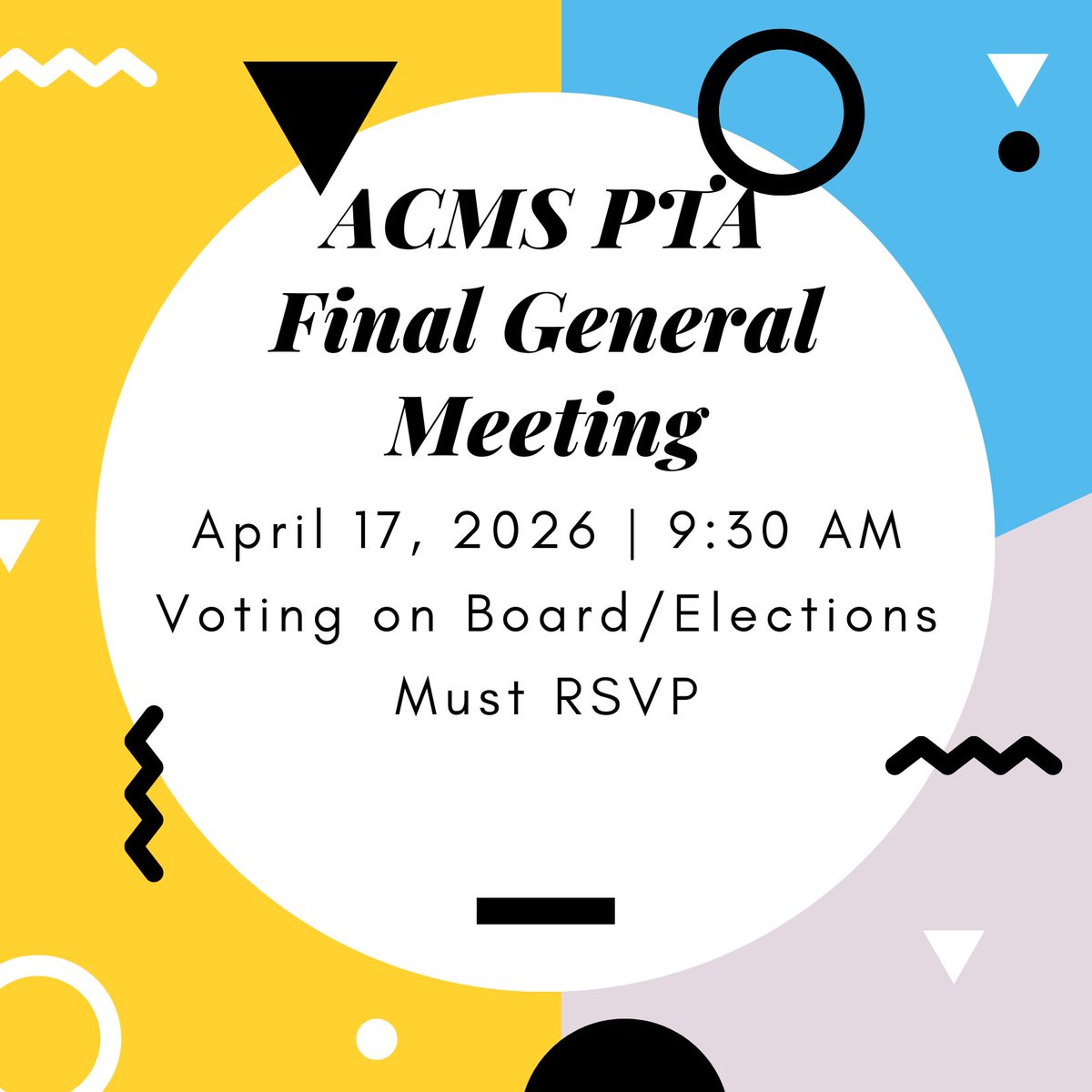 ACMS PTA tweet media