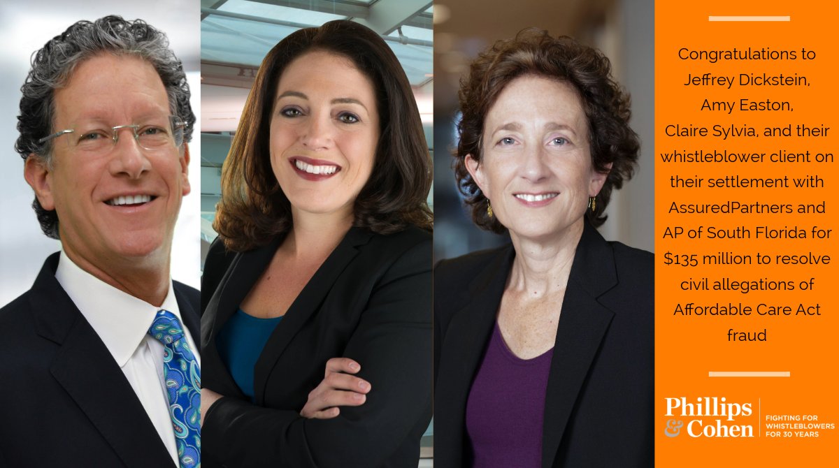 Phillips & Cohen Whistleblower Attorneys tweet media
