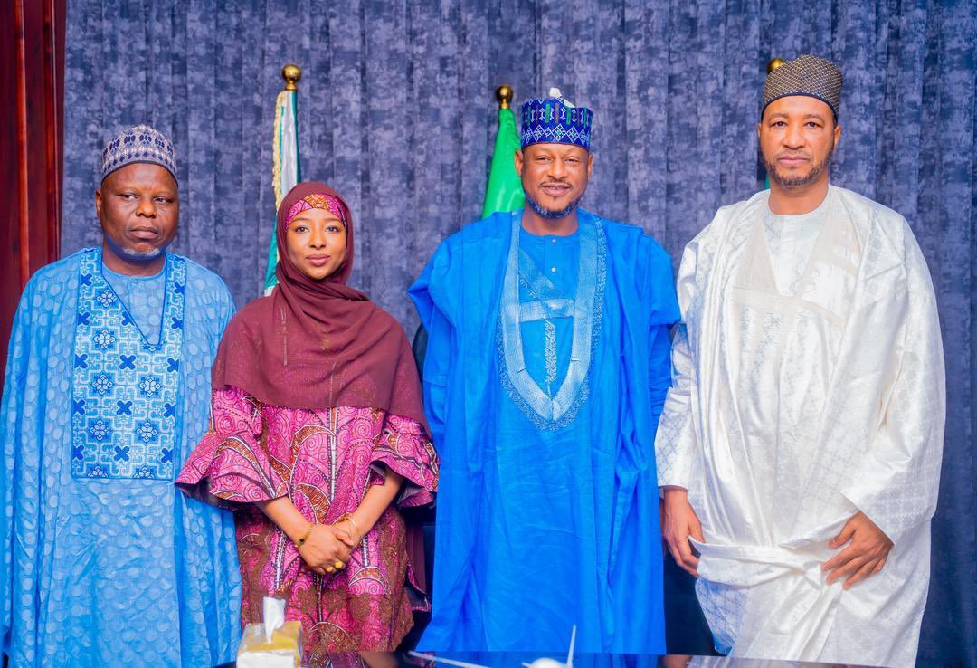 BilkisuSIbrahim's tweet photo. His Excellency Mallam Dikko Umaru Radda, PhD CON, the Governor of Katsina State, has inaugurated the Board of the Katsina Amana Microfinance Bank, which is under the supervision of my Office. This is will ensure greater financial access to products and services for customers. https://t.co/l8CTyMg6Z7