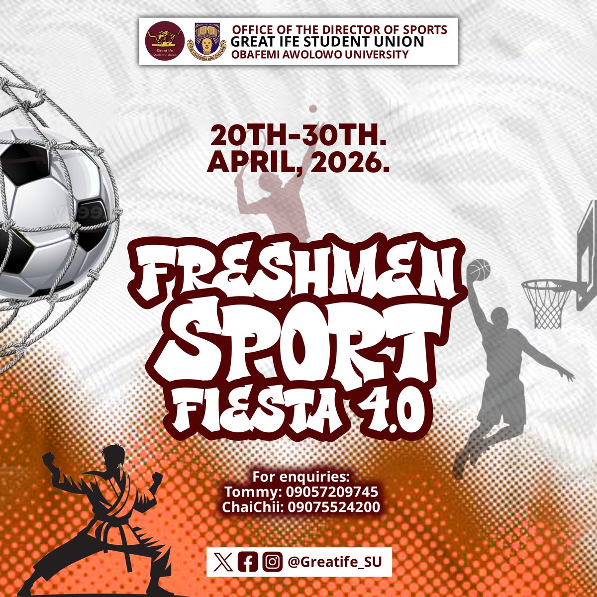 Great Ife Students’ Union Sports tweet media