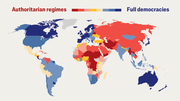 leosarro's tweet photo. Uruguay sigue mejorando su posición  y es el único país de América del Sur con una "democracia plena", según Democracy Index The Economist. 
El año pasado estaba en puntuación de 8.67 sobre 10, puesto 15 a nivel global en 167 naciones y sólo 25 democracias plenas. Ahora
Ahora Uruguay de acuerdo a datos de 2025. Tiene 8.92, subió 3 puestos y está 12⁰.