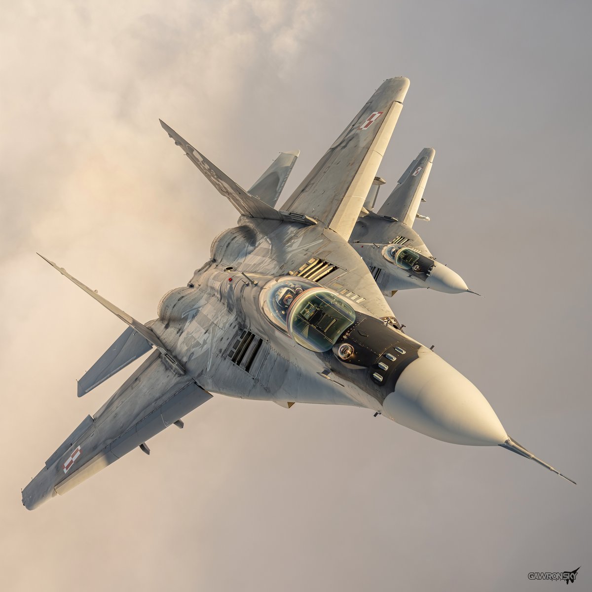 m_gawronski's tweet image. Są różne biura na świecie, ale żadne nie oferuje takiego widoku jak ten... według mnie najpiękniejszy samolot na świecie 😄✈️📸 

#gawronsky #AviationPhotography #MiG29 #StrongTogether #NATO