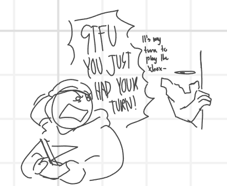 A ReGect - Sillies Doodles
--------
I've been re-watching the entirety of season 1 of "A ReGect". As you can see from the last two slides they were my first doodles of them :]
--------
#aregect #regect #doodles