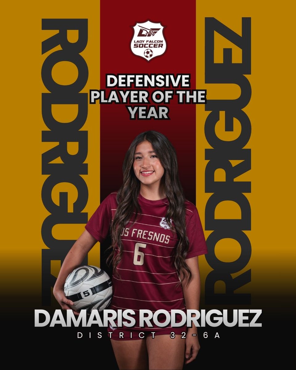 LFHSGirlsSoccer's tweet photo. Another special congratulations to our #6 Damaris Rodriguez for being named Defensive Player of the Year! https://t.co/echSU502DI