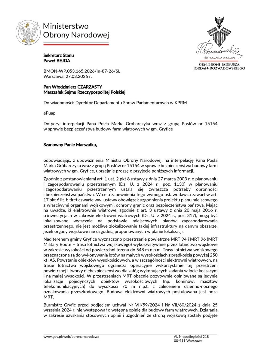 Marek Gróbarczyk tweet media