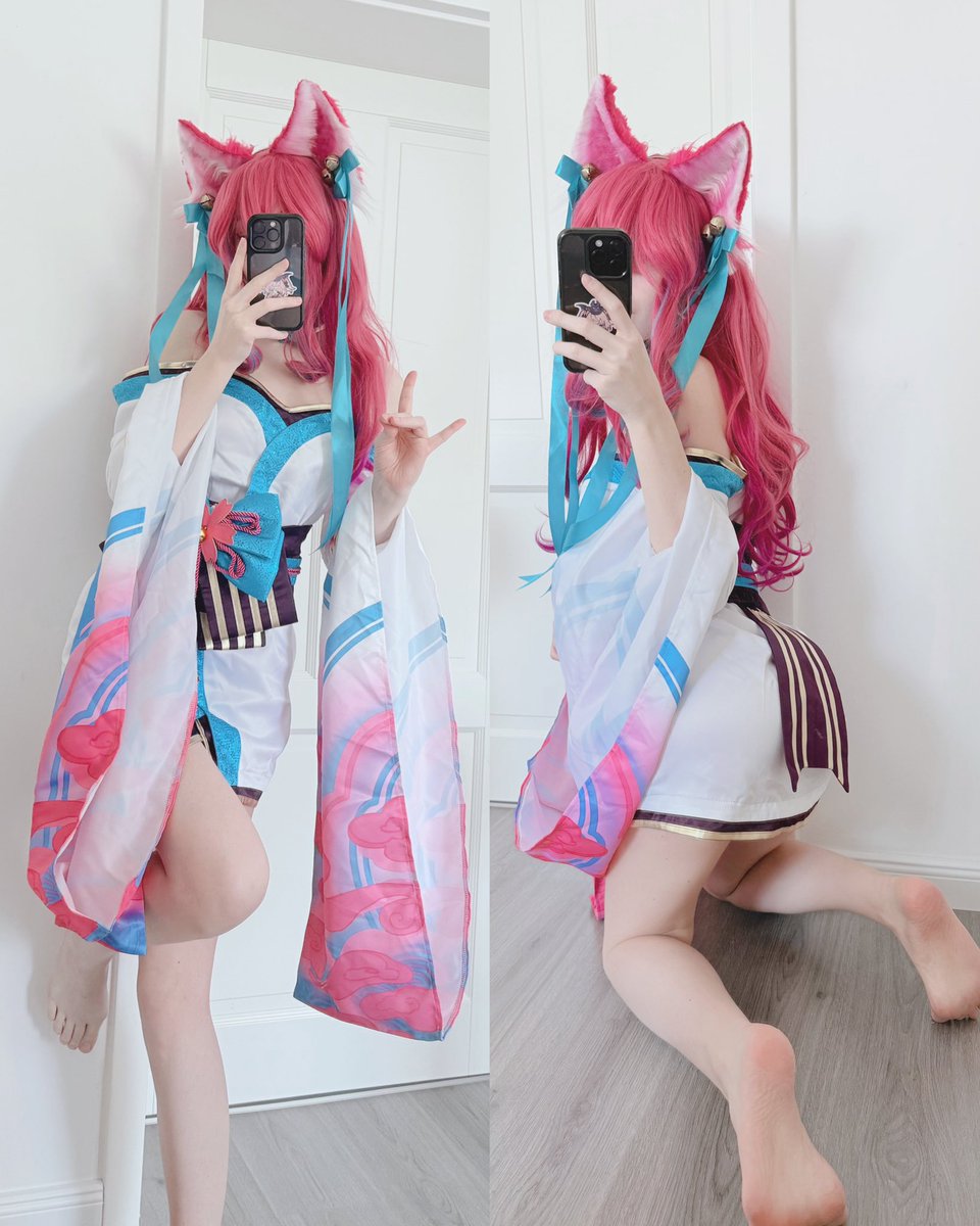 efinyah's tweet photo. my spirit blossom ahri cosplay

#cosplay #LeagueOfLegends https://t.co/8hOTQPo5FR