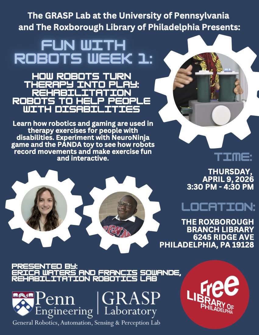 GRASP Laboratory tweet media